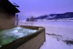 Views for days from your private hot tub